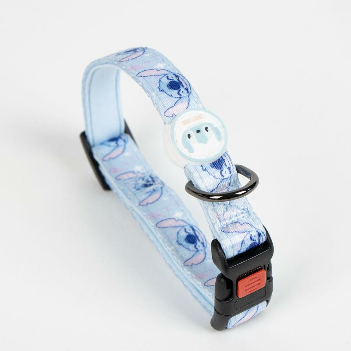 Hundehalsbånd Stitch Lyse Blå XXS/XS